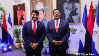 Secretario Ejecutivo de ALBA-TCP revisó acuerdos con canciller de Nicaragua