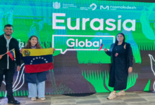Jóvenes venezolanos destacan en Foro Eurasia Global 2025 en Rusia