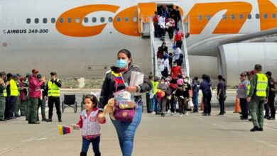 Plan Vuelta a la Patria retorna a 252 venezolanos procedentes de México