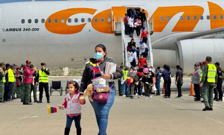 Plan Vuelta a la Patria retorna a 252 venezolanos procedentes de México