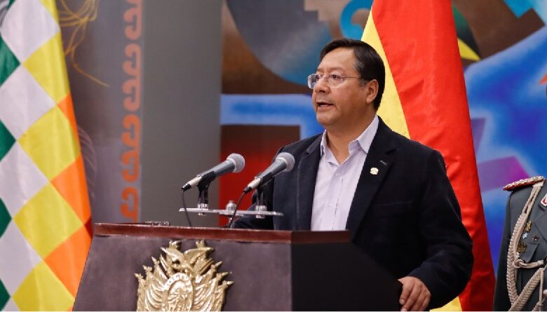Presidente Arce descarta su renuncia frente a problemas económicos en Bolivia
