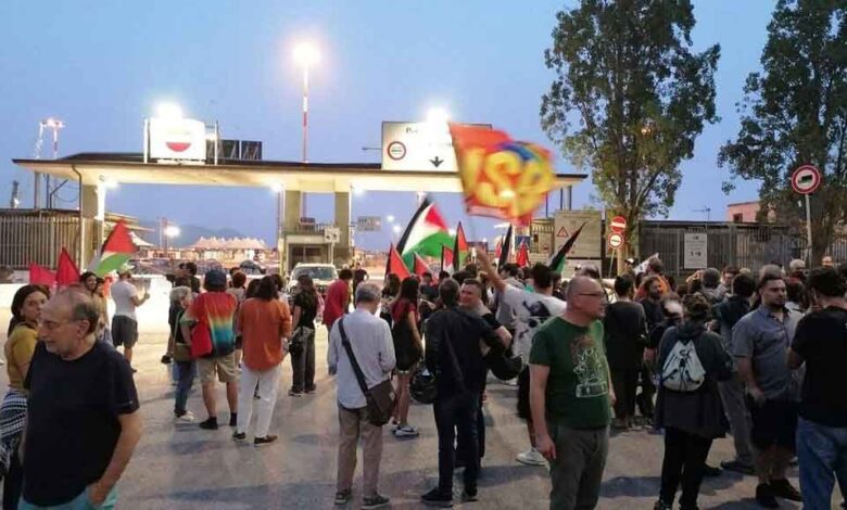 Portuarios italianos impiden embarque de armas con destino a Israel