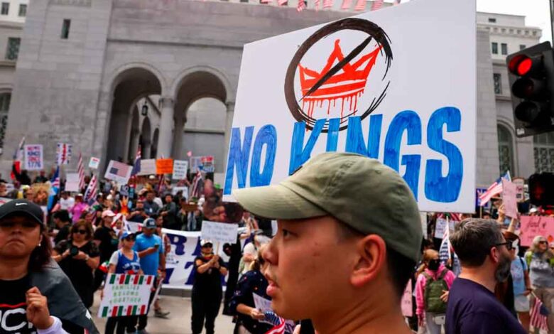 Protestas «Sin Reyes» congregó a millones en Estados Unidos (+Fotos)