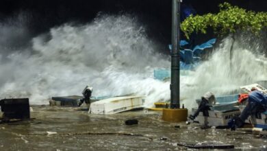 Huracán Erick deja dos muertos en México