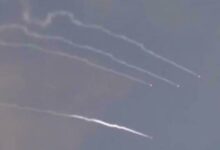 Un bombardeo masivo de misiles y drones iraníes arrasan los territorios ocupados