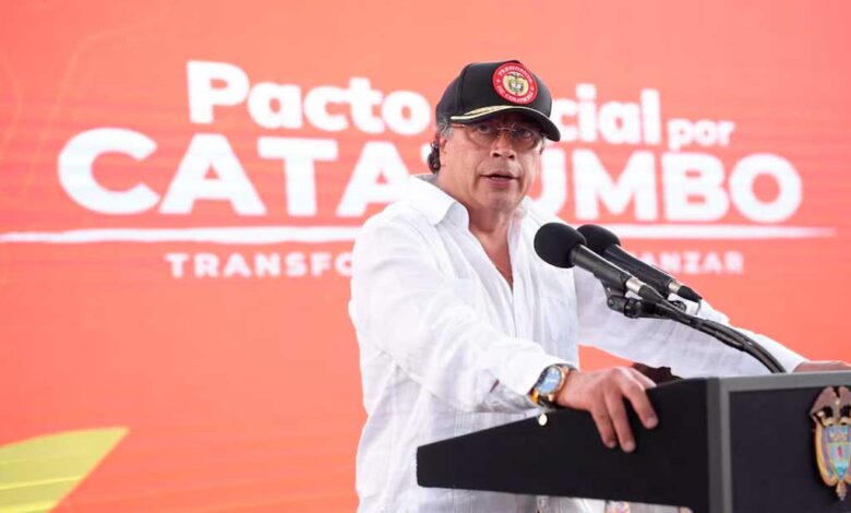 Petro asegura que seguirá en marcha Plan Catatumbo en Colombia