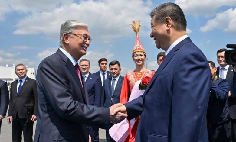 Xi llega a Astaná para la II Cumbre China-Asia Central