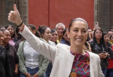 “¡Que viva la democracia!”: Presidenta Sheinbaum votó en primera elección judicial