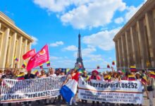 París alza su voz por los 252 venezolanos secuestrados en El Salvador