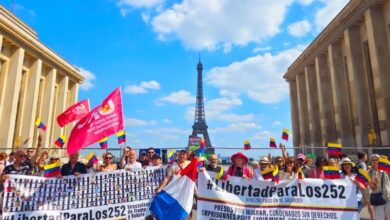 París alza su voz por los 252 venezolanos secuestrados en El Salvador
