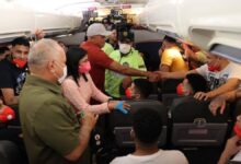 Llegan a Venezuela 252 migrantes rescatados de campo de concentración en El Salvador