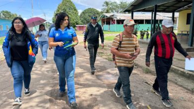 Gobernación de la Guayana Esequiba y FEDE inspeccionaron escuelas en la Línea de Facto