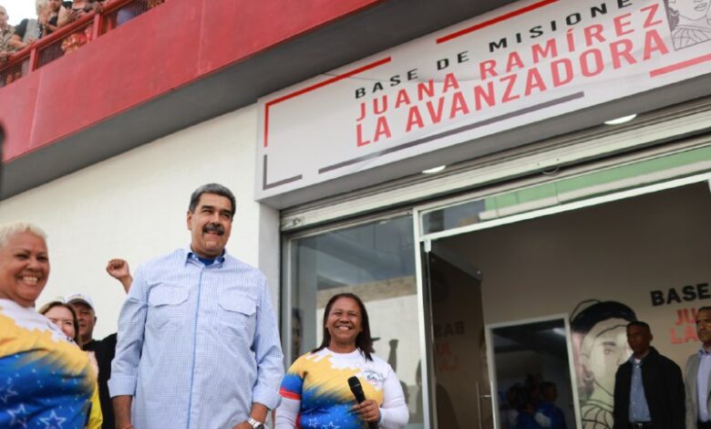 Presidente Maduro inaugura Base de Misiones «Juana Ramírez La Avanzadora» con obras para el vivir bien