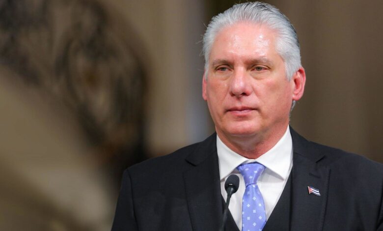 EE.UU. sanciona a presidente cubano Miguel Díaz-Canel en una nueva arremetida