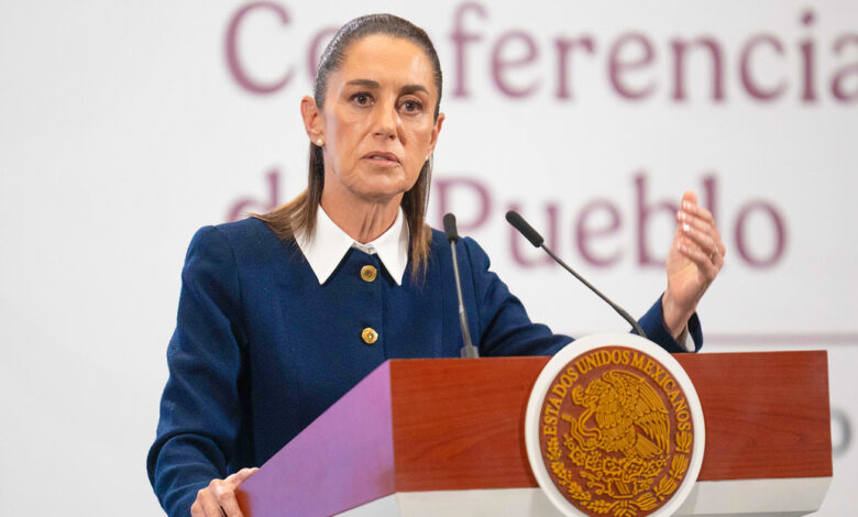 Sheinbaum exige a EE.UU. reconocer su «grave problema de consumo de drogas»