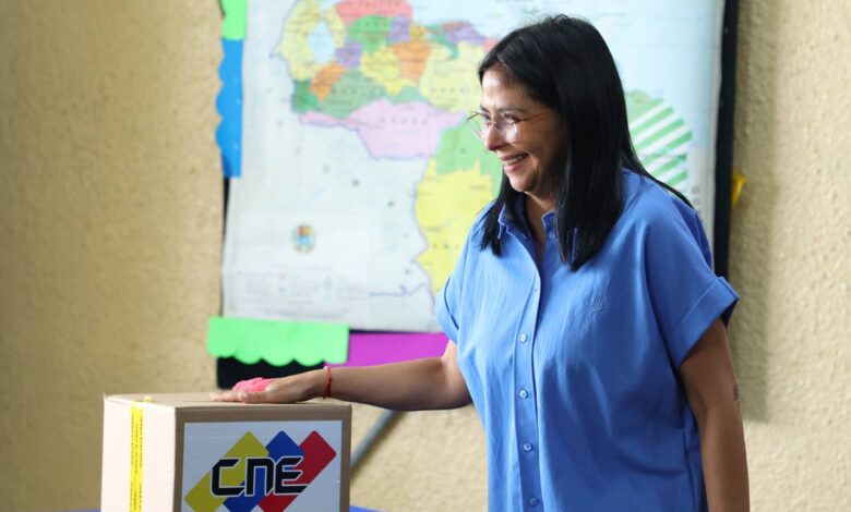 Vicepresidenta Rodríguez: Venezuela tiene una democracia muy vigorosa