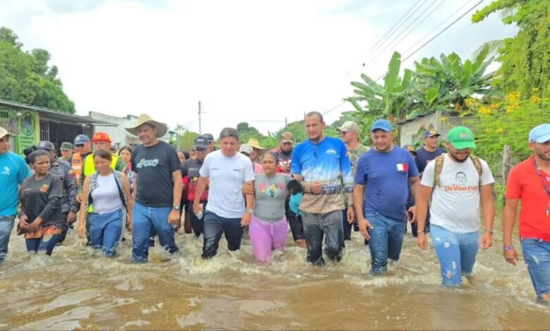 Gobierno Bolivariano refuerza labores de mitigación de inundaciones en Apure