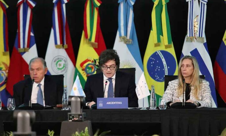 Concluyó la Cumbre del Mercosur en Buenos Aires bajo amenaza de Milei