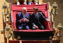 Presidente francés Emmanuel Macron inicia visita a Reino Unido