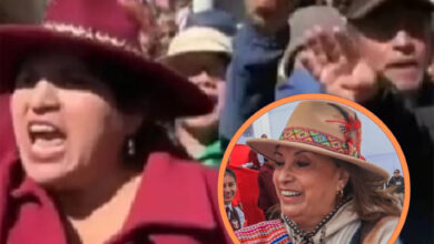 Dina Boluarte fue abucheada por manifestantes en Huancayo, Perú