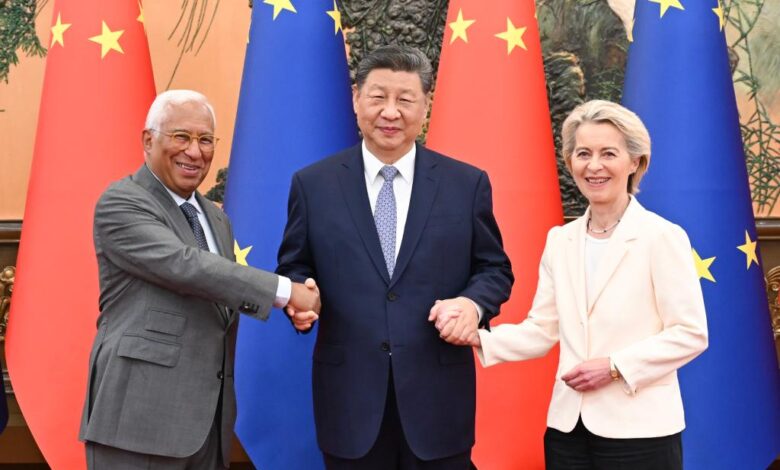 China y la UE acuerdan fortalecer los lazos comerciales