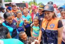 Gobernadora del estado Bolívar atendió afectados por crecida del río Orinoco
