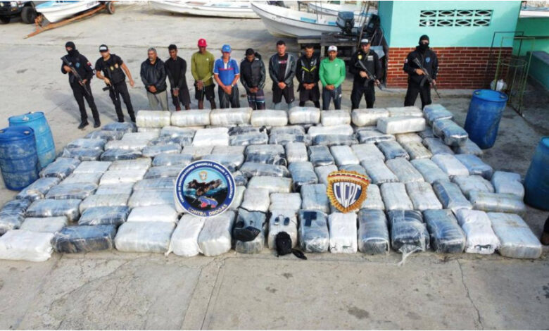 Autoridades venezolanas incautan más de 3 mil kilos de marihuana