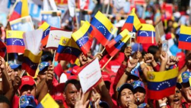 Venezolanos marchan en Caracas por la libertad de los niños secuestrados en EE. UU.