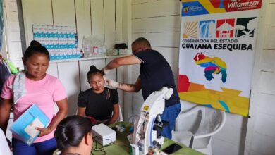 Jornada Médica beneficia a Comunidad Indígena San Juan de Venamo en Guayana Esequiba