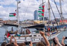 Primeros 26 barcos de la flotilla solidaria Global Sumud zarpan hacia Gaza