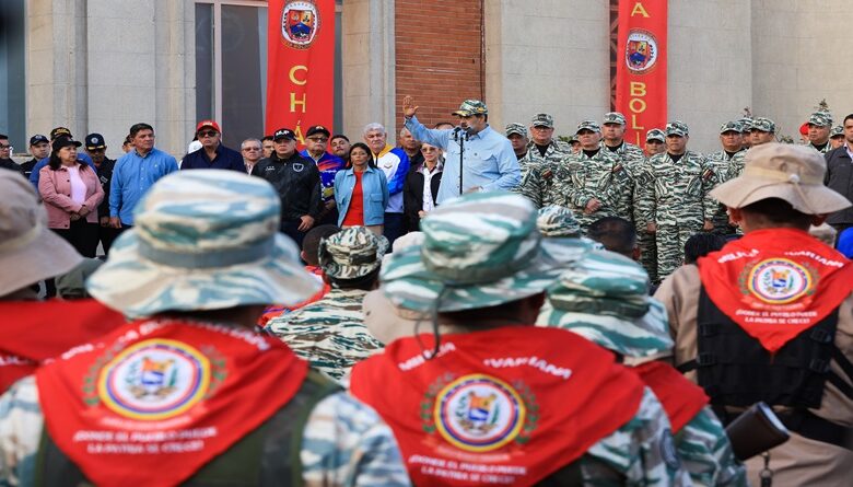 Presidente Maduro convoca a jornada nacional de alistamiento de la Milicia Bolivariana