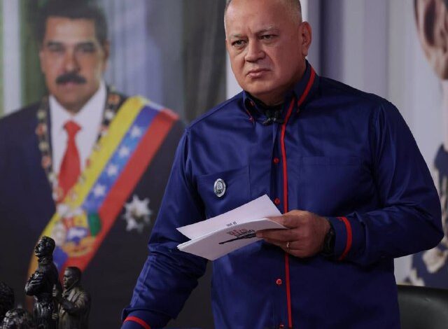 Cabello: La única y verdadera amenaza para el mundo es EEUU