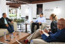 Presidente Maduro sostuvo reunión con el gobernador de Cojedes, Alberto Galíndez