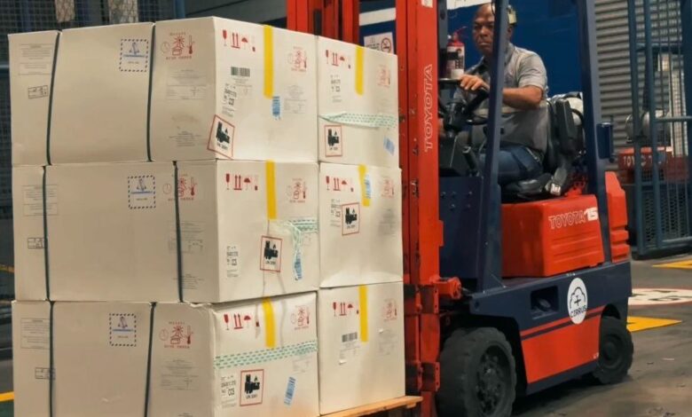 Venezuela recibe 226.000 dosis de vacunas contra la fiebre Amarilla de Rusia