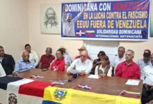 Organizaciones políticas y sociales dominicanas expresan respaldo al presidente Nicolás Maduro