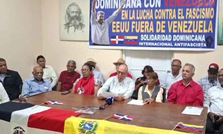 Organizaciones políticas y sociales dominicanas expresan respaldo al presidente Nicolás Maduro