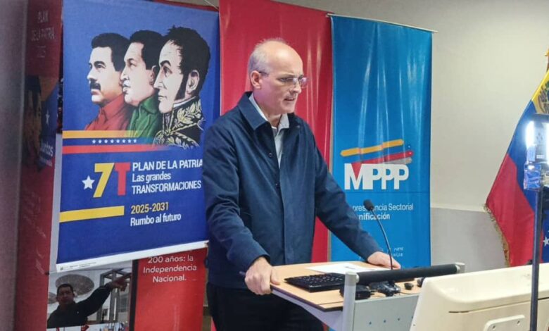 Vicepresidente Menéndez: Todos los venezolanos debemos defender la nación