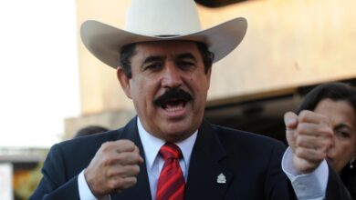 Manuel Zelaya acusa a EEUU de imponer un "bloqueo militar" contra Venezuela