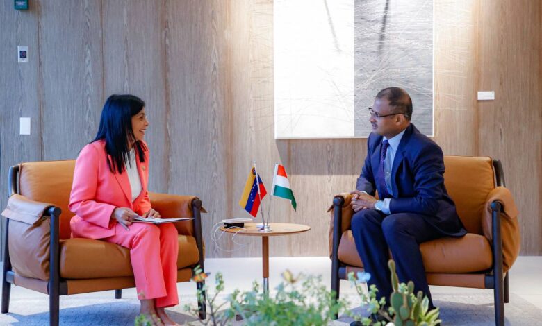 Venezuela e India fortalecen cooperación en áreas estratégicas
