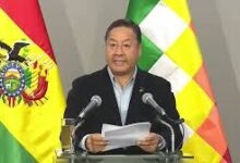 Luis Arce saluda resultados de las elecciones en Bolivia