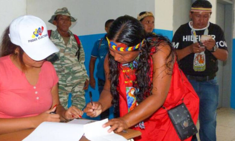 CNE reporta 35% de participación en elección de concejales indígenas