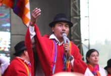 Movimiento indígena de Ecuador rechaza criminalización de sus líderes