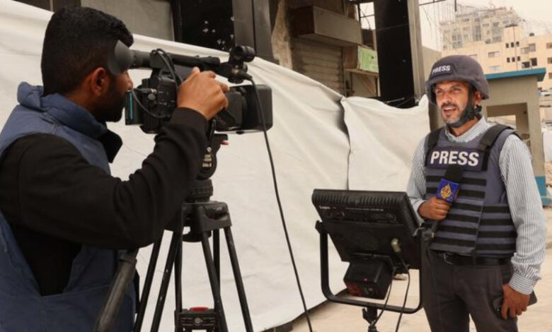 Más de 500 periodistas internacionales condenan apagón informativo en Gaza
