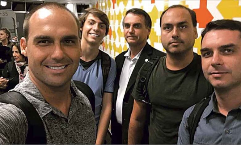 Supremo de Brasil prohíbe a hijos de Bolsonaro visitarlo durante arresto domiciliario