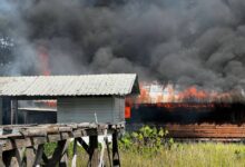 FANB destruye otro astillero de embarcaciones de grupos Tancol en Delta Amacuro