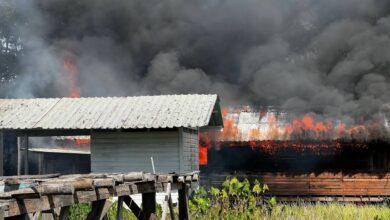 FANB destruye otro astillero de embarcaciones de grupos Tancol en Delta Amacuro
