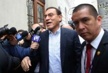 Juez ordena prisión preventiva contra el expresidente peruano Martín Vizcarra
