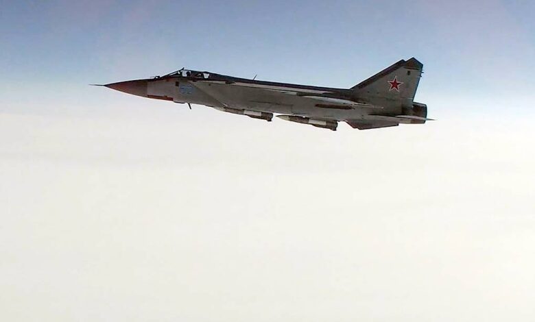 Aviones rusos MiG-31 no violaron el espacio aéreo de Estonia, afirman altos mandos