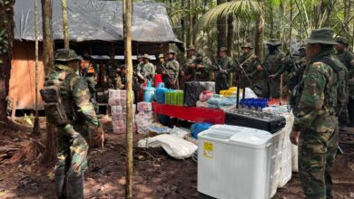 Fanb desmantela campamento Tancol en Amazonas