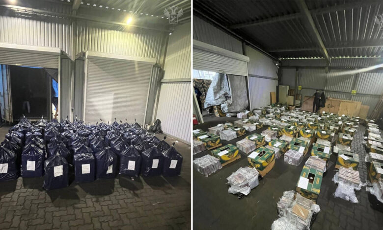 Rusia incauta un cargamento de cocaína en contenedor con plátanos procedentes de Ecuador